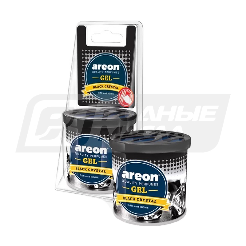 AREON Gel Can Blister Black Crystal (Черный кристалл), 35гр GCB05